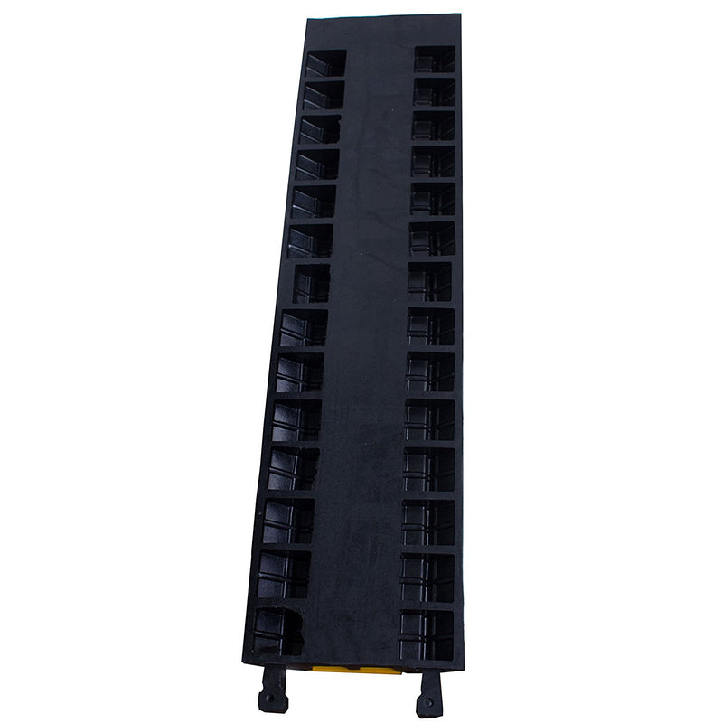 RK Dual Channel Rubber Cable Protector | Rubber Speed Bump-RK Safety-RK Safety