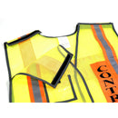 Contractor Safety Vest with Reflective Stripes - 8001 & 8002 (Orange, Lime)-New York Hi-Viz Workwear-RK Safety