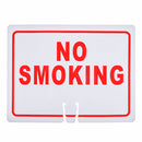RK Traffic Cone Sign 19 Legend "No Smoking", 18" Width x 14" Height, Red on White-RK Safety-RK Safety