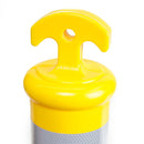 Traffic 42" Delineator Posts with 13 lbs Bases, Yellow-RK Safety-RK Safety