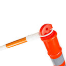 Traffic 42" Delineator Posts with 13 lbs. Bases, Orange-RK Safety-RK Safety
