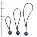 RK Safety Ball Bungee Cords, 25 pc - Black-RK Safety-RK Safety