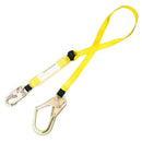 Spidergard SPLD002 6 ft Energy-Absorbing Single Leg Lanyard with Snap Hook and Rebar Hook-Spidergard-RK Safety