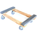 NK Furniture Movers Dolly, Rubber End Caps, Non-marking TPR Wheels, 30" L x 17" W-NK-RK Safety