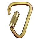 Spidergard SPSC003 Alloy Steel Carabiner, Twist Lock, 3,600 lb (16kN) Gate with Captive Pin-Spidergard-RK Safety