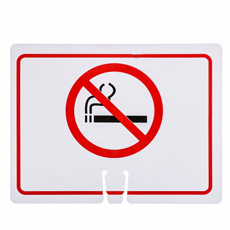 RK Traffic Cone Sign 18 Legend "Smoke Free", 18" Width x 14" Height, Red on White-RK Safety-RK Safety