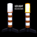 Reusable LED Emergency Roadside 2 Beacon Flares Kits - Orange-RK Safety-RK Safety