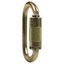 Spidergard SPSC002 Twist Locking Alloy Oval-Shaped Steel Carabiner-Spidergard-RK Safety