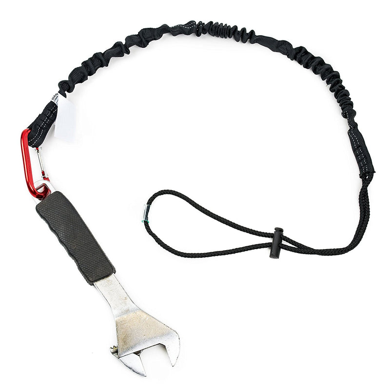 Tool Lanyard, Shock Absorbing Lanyard with Aluminum Self-Locking Car