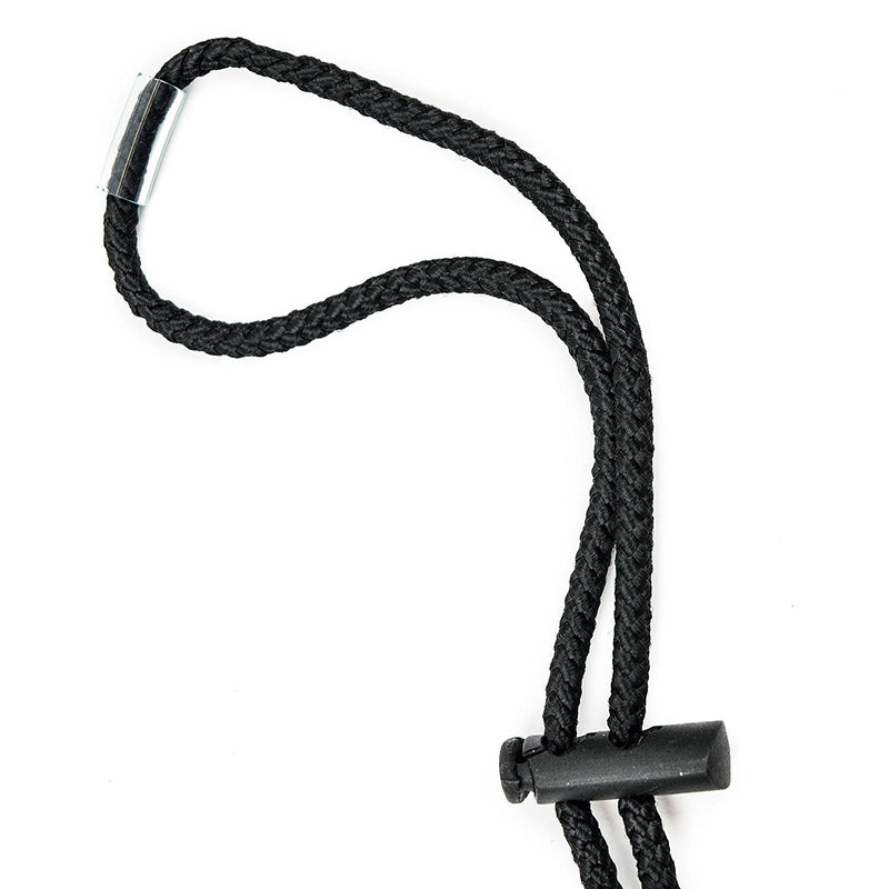 Spidergard 3 ft Tool Lanyard with Single Carabiner, Black-NK-RK Safety