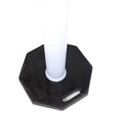 Traffic 42" Delineator Posts with 13 lbs Bases, White-RK Safety-RK Safety