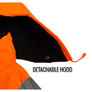 Men's ANSI Class 3 High Visibility Bomber Safety Jacket - WJ9011-New York Hi-Viz Workwear-RK Safety