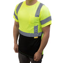Class 3 Hi-Vis T Shirt with Moisture Wicking Mesh Orange/ Lime- BFS8511/2-New York Hi-Viz Workwear-RK Safety