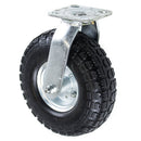 10-Inch Swivel Pneumatic Caster - NK CPNMT10S-NK-RK Safety