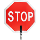 RK STSL Stop/Slow Paddle Sign, Aluminum, 6" Polygrip Handle-RK Safety-RK Safety