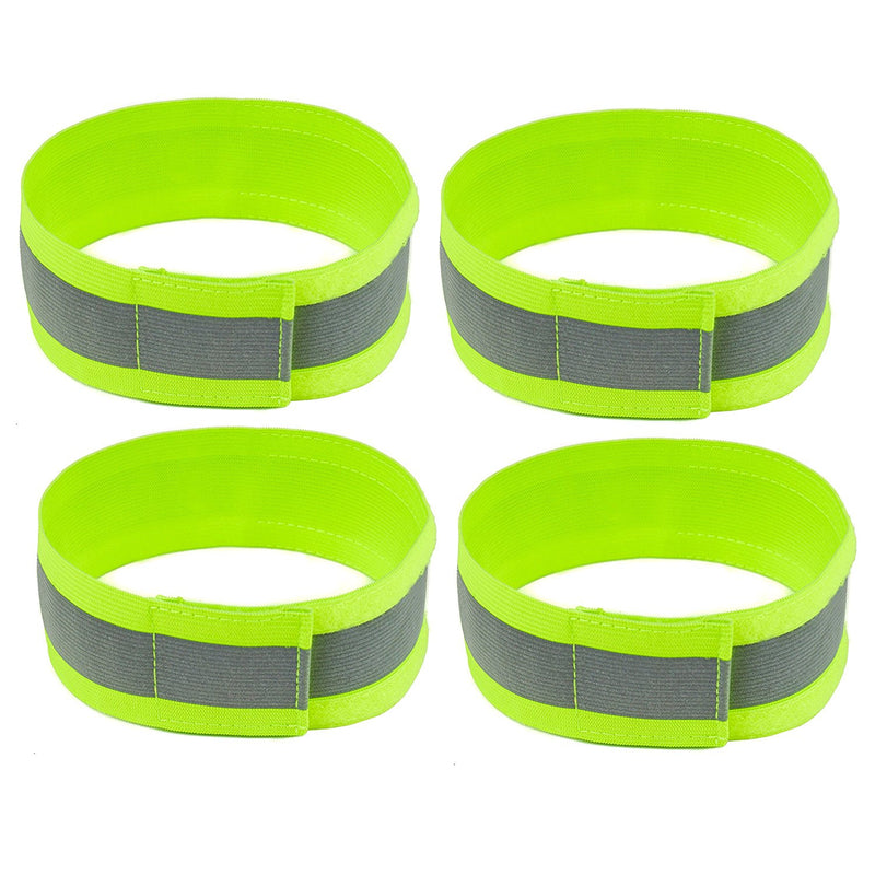 RK High Visibility Reflective Bands - Lime-New York Hi-Viz Workwear-RK Safety