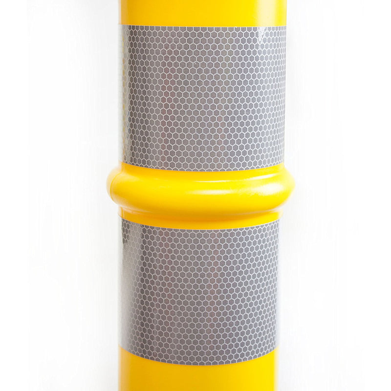 Traffic 42" Delineator Posts with 13 lbs Bases, Yellow-RK Safety-RK Safety