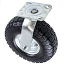 10-Inch Swivel Pneumatic Caster - NK CPNMT10S-NK-RK Safety