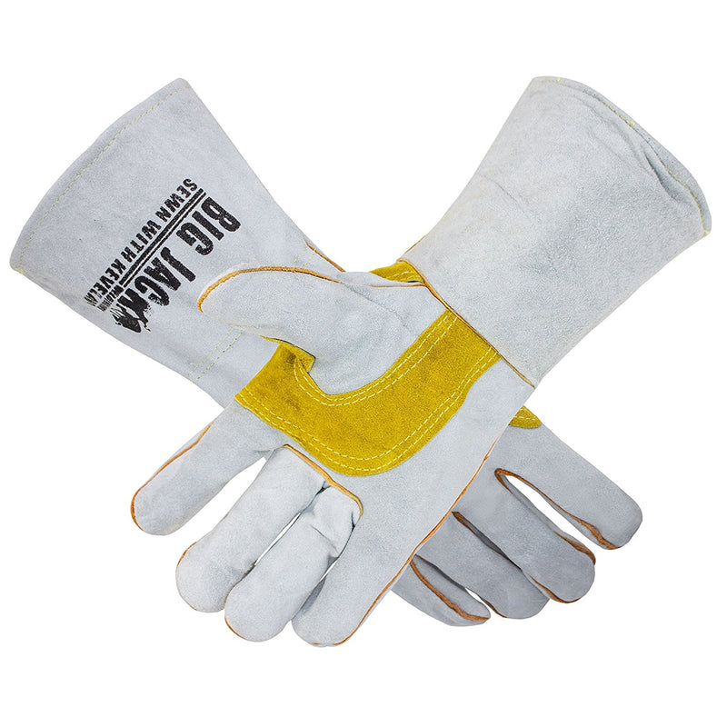 Leather Welding Gloves with Premium Kevlar Stitching - BGBYWELD2-Better Grip-RK Safety