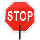 RK STSL Stop/Slow Paddle Sign, Aluminum, 6" Polygrip Handle-RK Safety-RK Safety