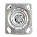 RK Heavy Duty Moldon Rubber on Swivel Cast Iron Wheel, 6" x 2"-NK-RK Safety