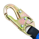 Spidergard SPLD001 6 ft Shock Absorber Single Leg Lanyard with Two Snap Hooks-Spidergard-RK Safety