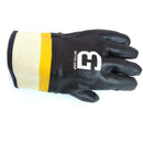 Better Grip® Sandy finished PVC Coated-Supported Glove - BG105BLK/YEL-Better Grip-RK Safety