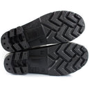 Insulated Waterproof Fur Interior Rubber Sole Winter Rain Boots-RKBW-BK-RK Guard-RK Safety