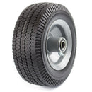 NK 8" x 3.5" Solid Rubber Flat Free Tubeless Wheel - WFF8-NK-RK Safety