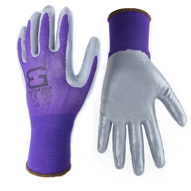 Better Grip® Women's Garden Nitrile Coated Gloves (6 Pairs) - BGS-GN1-Better Grip-RK Safety