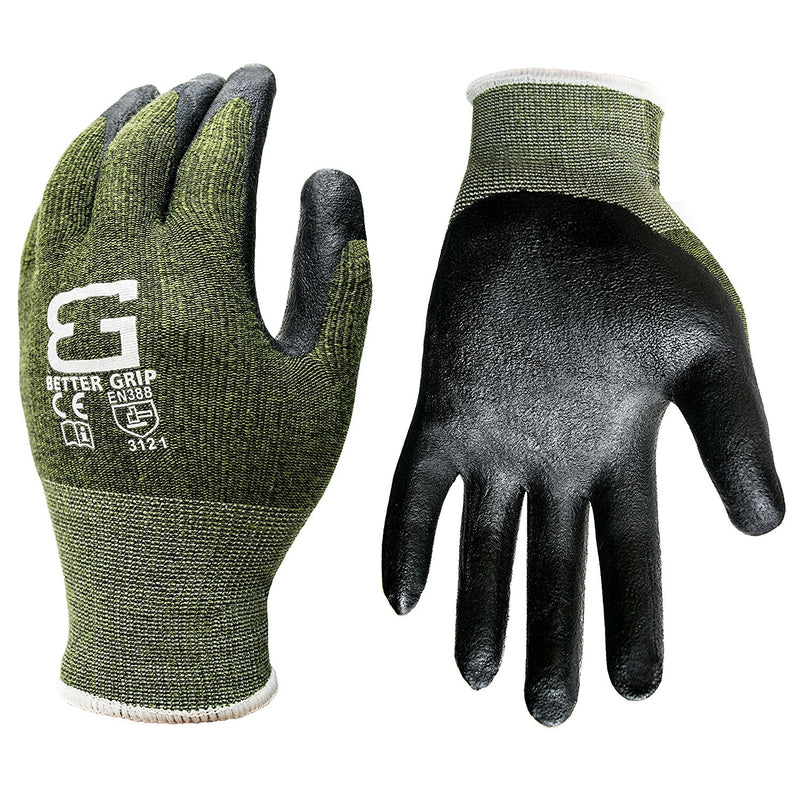Better Grip Bamboo Gardening Work Gloves (1 Pair) - BGS-GNBB