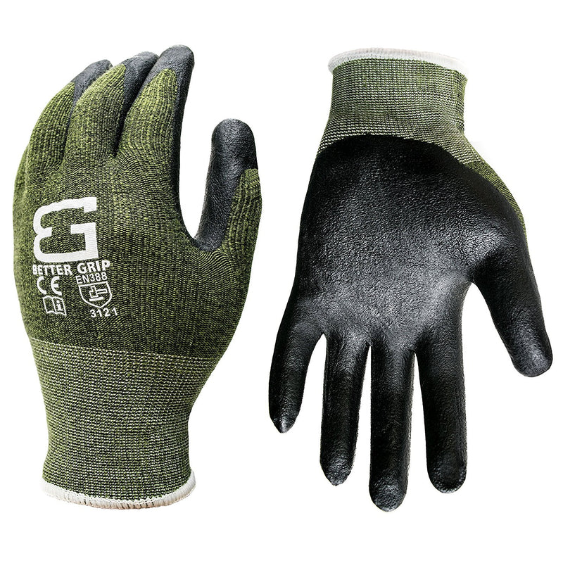 Better Grip Bamboo Gardening Work Gloves (1 Pair) BGS-GNBB