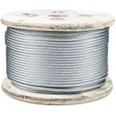 RK Wire Rope, 7x19 Galvanized Aircraft Steel Cable, 1/4-Inch, 500 Feet-RK Safety-RK Safety