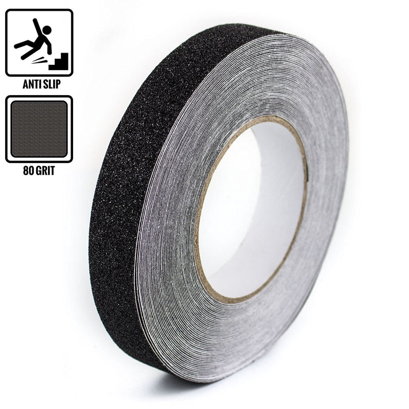RK Safety 1" x 60" Anti Slip Track Tape Black Color-RK Safety-RK Safety