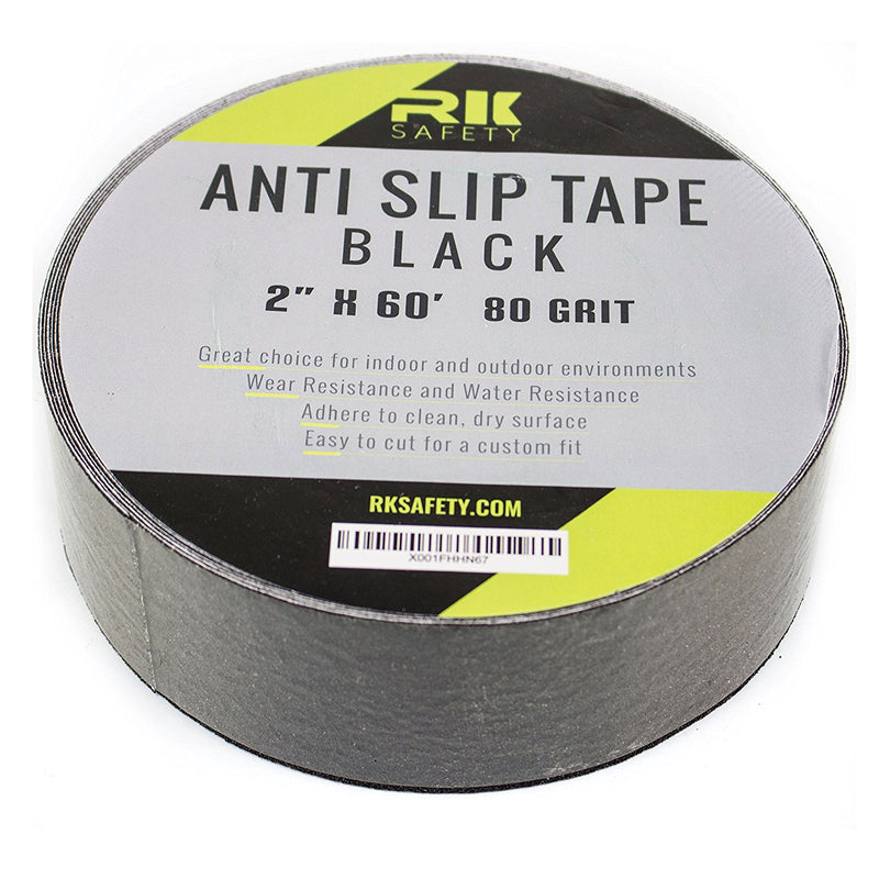 RK Safety 2" x 60" Anti Slip Track Tape Black Color-RK Safety-RK Safety