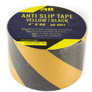 RK Safety 4" X 60' Black & Yellow Color Anti Slip Track Tape-RK Safety-RK Safety