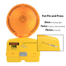 BLIGHT6V-1 Premium 03-10-3WAY6V Polycarbonate Barricade Light-RK Safety-RK Safety