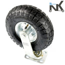 10-Inch Swivel Pneumatic Caster - NK CPNMT10S-NK-RK Safety