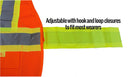 Class 2 Hi Viz Safety Vest with Reflective Strips and Pockets -SAZ8211& SAZ8212(Orange, Lime)-New York Hi-Viz Workwear-RK Safety
