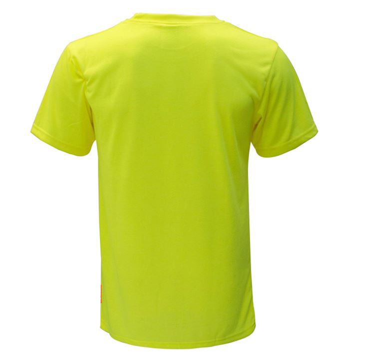 Short Sleeve High-Vis Force Color Enhanced Safety Shirt - S3110-New York Hi-Viz Workwear-RK Safety