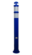 Traffic 42" Delineator Posts with 13 lbs Bases, Blue-RK Safety-RK Safety