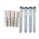 RKBP Heavy Duty Rubber Parking Curb, Parking Block for Car and trailer stop aid-22, 36, 72 Inch, 237KIT-Parking Block-RK Safety