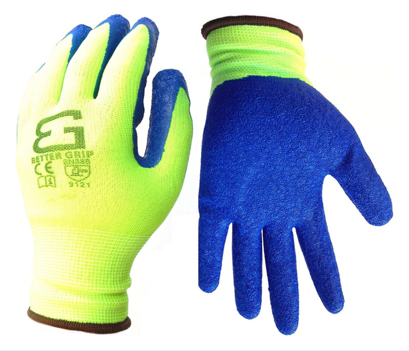 Better Grip® Nylon Gloves Textured Latex Coating Gripping - BGSCLLM-RK Safety-RK Safety