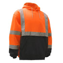 Class 3 High Visibility Sweatshirt, Hooded Pullover - H8311-New York Hi-Viz Workwear-RK Safety