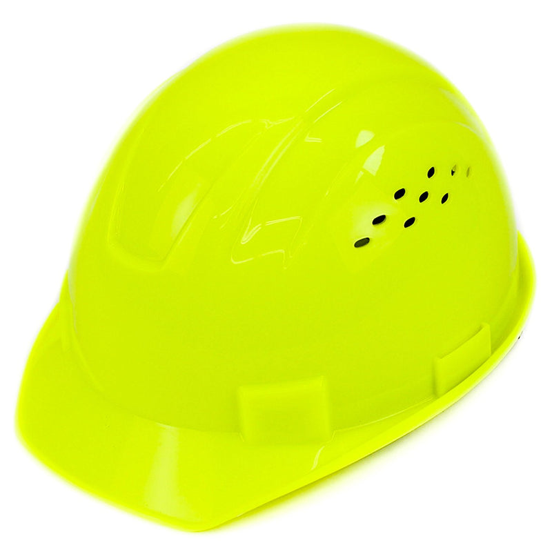 RK Safety RK-HP14-HG Hard Hat Cap Style with 4 Point Ratchet Suspension (Hi vis green)-RK Safety-RK Safety