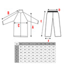 Yellow PVC Polyester 3-Piece Rain Suit | Jacket, Hoodie, Pants-RW-PP-YEL33-RK Safety-RK Safety