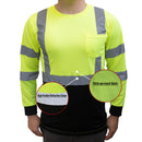 BFL8711;2 Class 3 Hi-Vis T Shirt with Moisture Wicking Mesh-(Lime/ Orange)-New York Hi-Viz Workwear-RK Safety