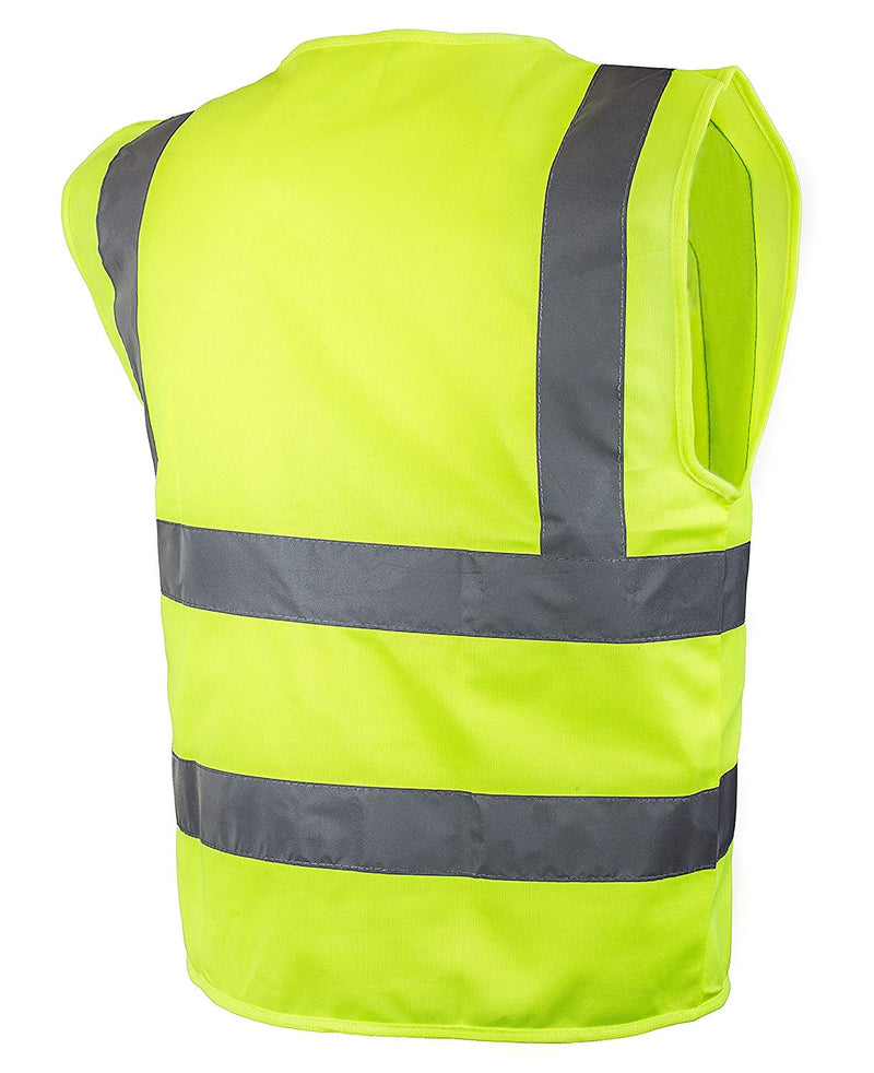 RK Safety High Visibility Safety Vest, ANSI/ ISEA Standard - Z7411&Z7412(Orange, Lime)-New York Hi-Viz Workwear-RK Safety