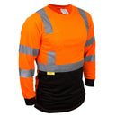 BFL8711;2 Class 3 Hi-Vis T Shirt with Moisture Wicking Mesh-(Lime/ Orange)-New York Hi-Viz Workwear-RK Safety