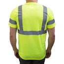 (Orange/Lime)Class 3 High Vis Reflective Short Sleeve Safety Shirt - 9081,9082-New York Hi-Viz Workwear-RK Safety